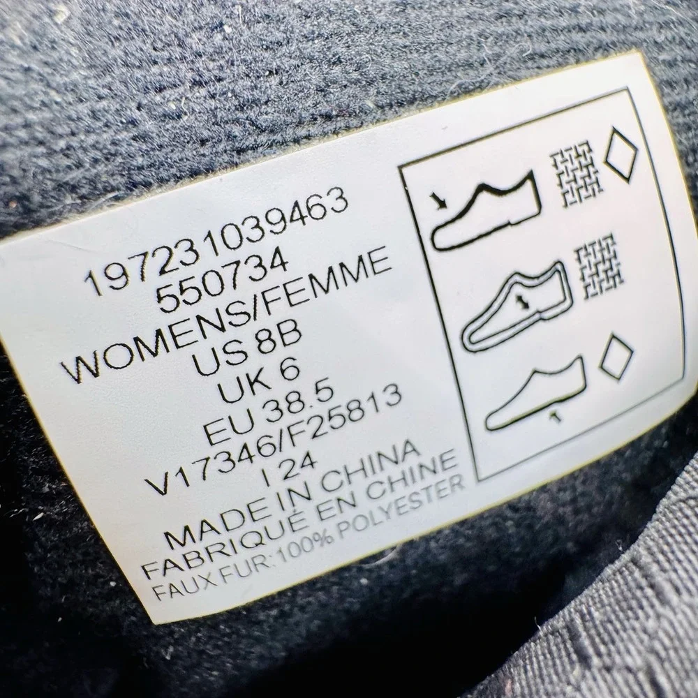 Lands End Squall Packable Snow Boots Women's 8‎ Black Insulated Winter